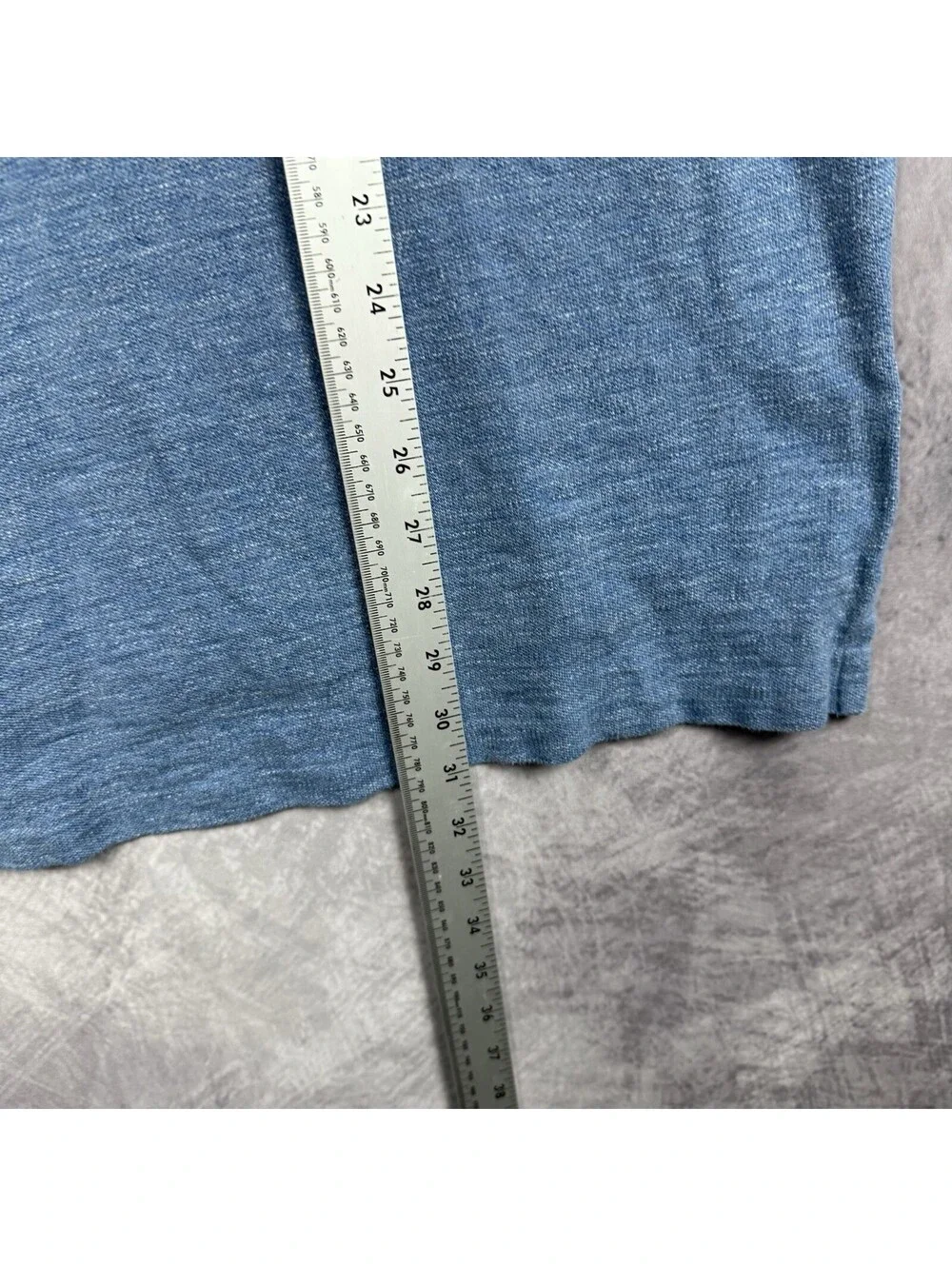 VTG Polo Ralph Lauren Long Sleeve Polo Shirt Mens L Blue